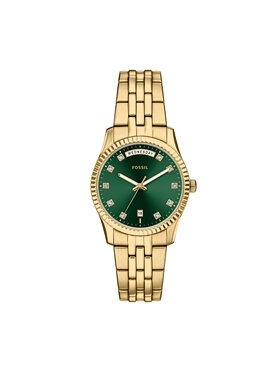 Fossil Годинник Fossil Scarlette ES5460 Золотий
