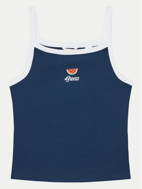 Guess Guess Топ J5GI07 KCU20 Голубий Slim Fit
