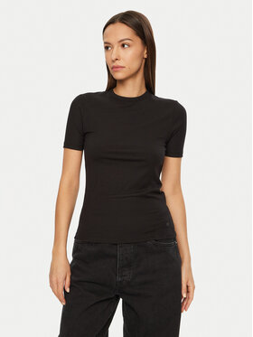 Calvin Klein Calvin Klein T-shirt K20K208052 Crna Slim Fit