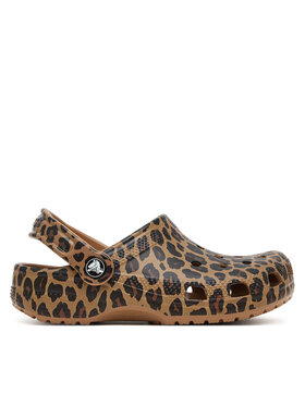 Crocs Шльопанці Crocs Classic Animal Clog 211881 Коричневий