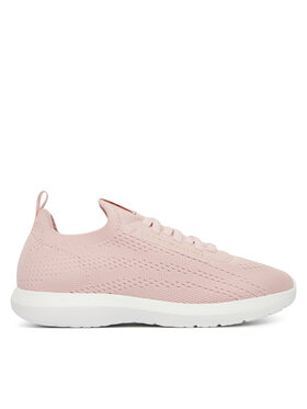 Tommy Hilfiger Sportcipők Tommy Hilfiger Th Knit Extralight Runner FW0FW09112 Világos bézs