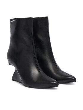 KARL LAGERFELD Členková obuv KARL LAGERFELD Waverly KL34645 Čierna