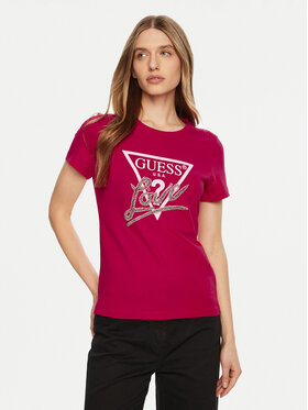 Guess Guess Футболка W5RI10 I3Z14 Червоний Regular Fit