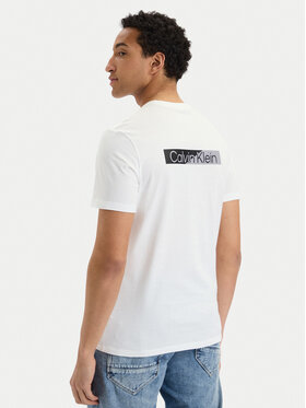 Calvin Klein Calvin Klein Camiseta SS 30s EU LV04LG810G Blanco Slim Fit