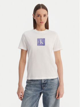 Calvin Klein Jeans Calvin Klein Jeans Camiseta LV047F819G Blanco Classic Fit