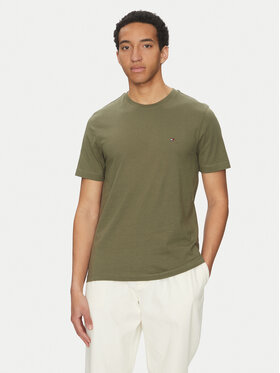 Tommy Hilfiger Tommy Hilfiger T-shirt Ess Seasonal MW0MW39995 Zelena Regular Fit