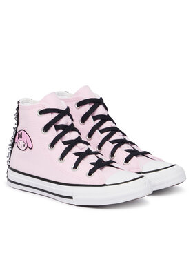 Converse Кеди Converse Chuck Taylor All Star Hi X My Melody Kuromi A21838C Світло-рожевий