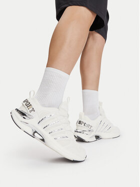 Plein Sport Sneakers Plein Sport FAES USC0852 STE003N Alb