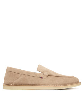 Tommy Hilfiger Mokasīni Tommy Hilfiger Stitchdown FM0FM05782 Bēšs
