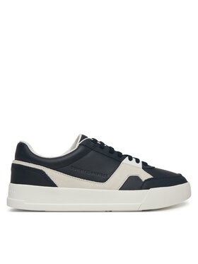 Tommy Hilfiger Snīkeri Tommy Hilfiger Th Court Craft Mix FM0FM05654 Tumši zils