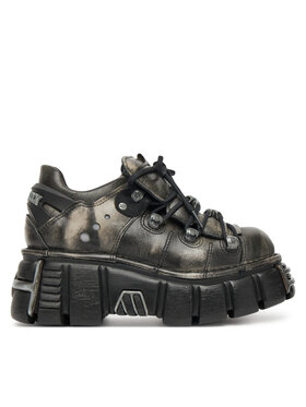NEW ROCK Sneakersy NEW ROCK M-120N-C69 Čierna