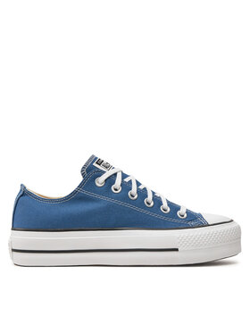 Converse Plátenky Converse Chuck Taylor All Star Lift Platform Ox A08289C Tmavomodrá