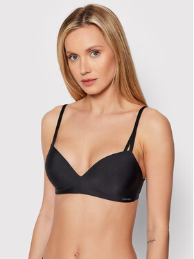 Calvin Klein Underwear Calvin Klein Underwear Besiūlė liemenėlė Seductive Comfort 000QF6017E Juoda