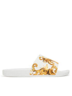 Versace Jeans Couture Шльопанці Versace Jeans Couture 80VA3SQ3 ZS365 G03 Білий