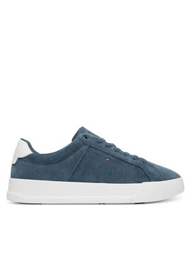 Tommy Hilfiger Sneakers Tommy Hilfiger Th Court Suede FM0FM05824 Albastru