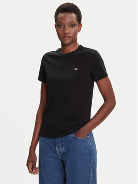 Gant Gant Camiseta Shield 4200200 Negro Regular Fit
