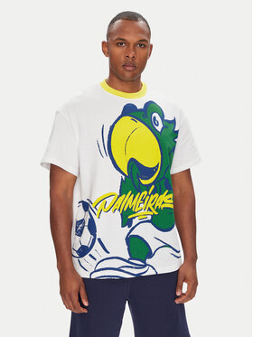 Puma Puma Футболка CWC Hoops x Palmeiras 631705 Білий Regular Fit