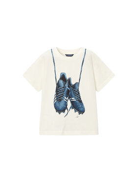 Mayoral Mayoral Camiseta 3075 Blanco Regular Fit