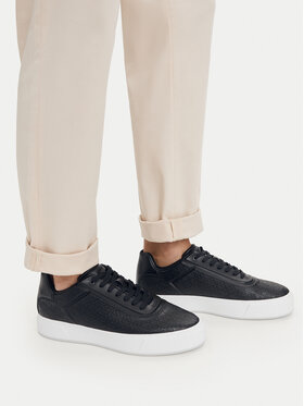 Calvin Klein Сникърси Calvin Klein Basket Cup Oxf Lup HfHM0HM02132 Черен
