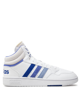 adidas Sneakersy adidas Hoops 3.0 Mid  IH0161 Biela
