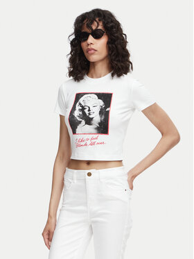Guess Guess Футболка W6YI64 K6710 Білий Regular Fit