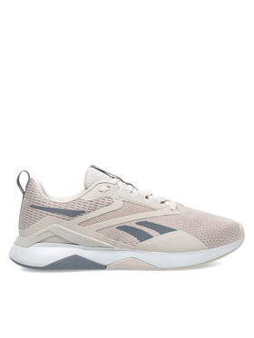 Reebok Buty na siłownię Reebok Nanoflex Tr 2 100074535 Beżowy