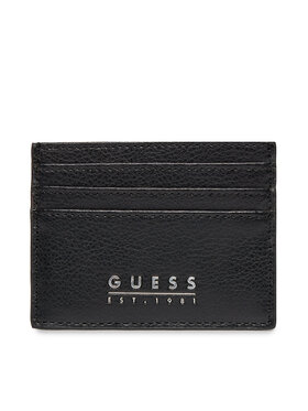 Guess Pouzdro na kreditní karty Guess Fidenza Slg SMFIDA LEA25 Černá