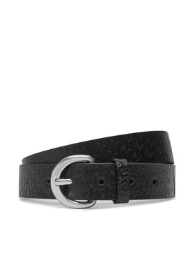 Calvin Klein Dámsky opasok Calvin Klein Classic Buckle Aop 30Mm LV04K7019G Čierna