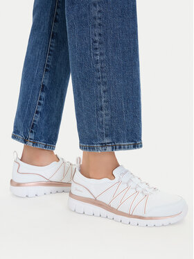 Skechers Снікерcи Skechers Graceful 100888/WTRG Білий