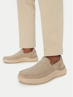 Skechers Туфлі Skechers Relaxed Fit: Hasting - Fielden 205066/TPE Бежевий