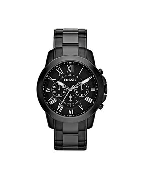 Fossil Часовник Fossil Grant FS4832 Черен