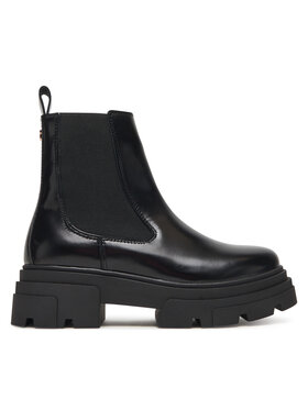 Tommy Hilfiger Klassische Stiefeletten Tommy Hilfiger Shiny FW0FW09042 Schwarz