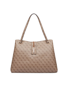 Guess Torbica Guess Yvonne Logo Travel TWLB23 78024 Smeđa