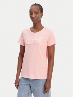 Liu Jo Sport Liu Jo Sport Camiseta TA6252 JS923 Rosa Regular Fit