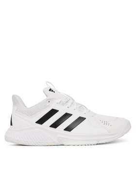 adidas Sálovky adidas Court Flight Indoor Shoes JR9576 Bílá