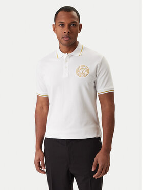 Versace Jeans Couture Versace Jeans Couture Polo 80GAGT03 CJ01T Blanco Regular Fit