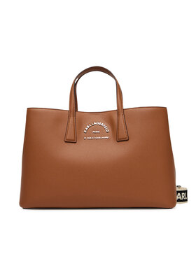 KARL LAGERFELD Kabelka KARL LAGERFELD A3W30315 Hnedá