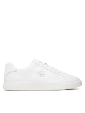 Calvin Klein Sneakersy Calvin Klein Low Prof Cupsole Lth HM0HM02123 Bílá