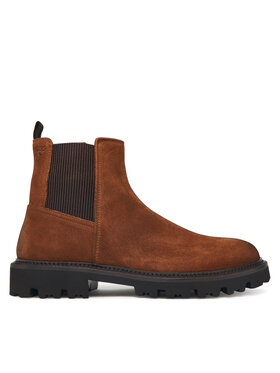 BOSS Členková obuv s elastickým prvkom BOSS Julyo 50552572 Hnedá