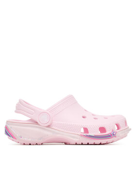 Crocs Чехли Crocs Classic Star Sparkle Shaker Clog 211620 Розов