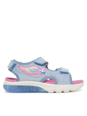 Geox Sandály Geox J Ciberdron G J55MWA 0ASKN C4193 D Světle modrá