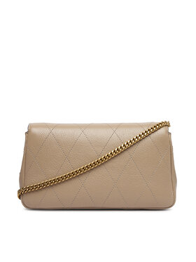 Tory Burch Kabelka Tory Burch Quilted Chain Wallet 186041 Krémová