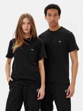 Lacoste Lacoste Футболка TH2827 Чорний Regular Fit