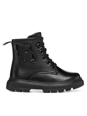 Geox Gležnjače Geox B Kiddartah Girl B665YA 08502 C9999 S Crna