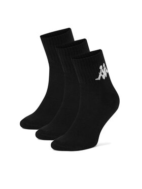 Kappa Krátké ponožky Kappa Z4444_AW24 (3-PACK) Černá