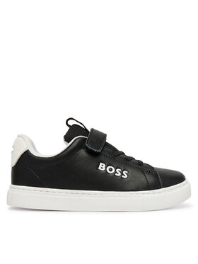 BOSS Sneakersy BOSS J52824 D Černá