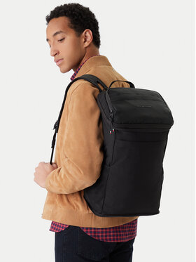 Tommy Hilfiger Rucksack Tommy Hilfiger Th Travel Packable Backpack AM0AM14037 Schwarz