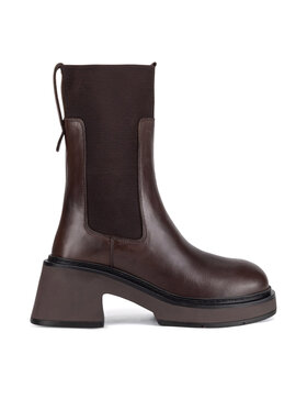 GINO ROSSI Členková obuv s elastickým prvkom Gino Rossi AMI-01W4-002 Hnedá