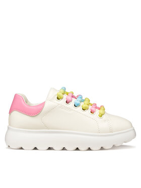 Geox Sneakers Geox J Puffypop Girl J55MRA 000BC C0406 S Weiß