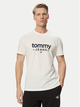 Tommy Jeans Tommy Jeans Camiseta Graphic DM0DM23376 Blanco Slim Fit
